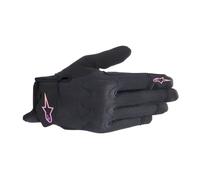 Alpinestars Stated Air Womens Vented Summer Motorcycle Gloves Black Yellow Pink