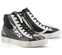 Alpinestars Stated Flair Motorcycle Shoes, black/white, size 9