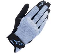 Alpinestars Stated Motorbike Textile Air Gloves - Stonewash Blue / Black