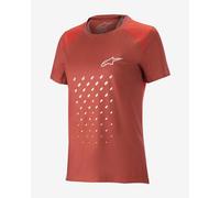 Alpinestars Stella Alps 6.0 Short Sleeve Jersey Red White Women - M
