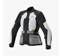 Alpinestars Stella Andes Air Drystar® waterproof Ladies Motorcycle Textile Jacket, black-grey, size S for Women