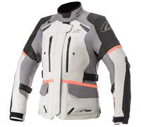 Alpinestars Stella Andes V3 Drystar Ladies Motorcycle Textile Jacket, black-grey-white, size L for Women