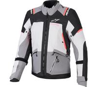 Alpinestars Stella Andes V4 Drystar waterproof Ladies Motorcycle Textile Jacket, black-grey-orange, size L for Women