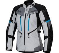 Alpinestars Stella Bogota' Pro Drystar Motorbike Jacket Ice Grey / Black / Cyan