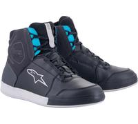Alpinestars Stella Chrome Drystar Waterproof Ladies Motorcycle Shoes, black/blue, size 5,5