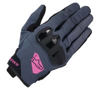 Alpinestars Stella Chrome Motorcycle Urban Gloves - Asphalt / Black / Purple