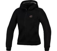 Alpinestars Stella Chrome Superairflow Ladies Motorcycle Zip Hoodie, black, size XL
