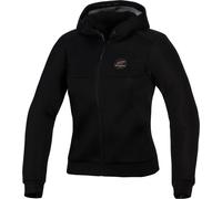 Alpinestars Stella Chrome Superairflow Ladies Motorcycle Zip Hoodie, black, size XS for Women