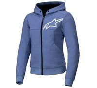 Alpinestars Stella Chrome V2 Sport Hoodie Blue Violet White