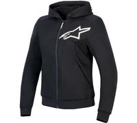 Alpinestars Stella Chrome V2 Sport Ladies Motorcycle Zip Hoodie, black, size XL