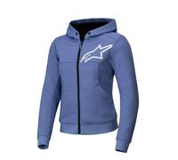 Alpinestars Stella Chrome V2 Sport Ladies Hoodie Blue / Violet / White