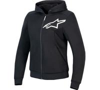 Alpinestars Stella Chrome V2 Sport Ladies Motorcycle Zip Hoodie, black, size XS for Women