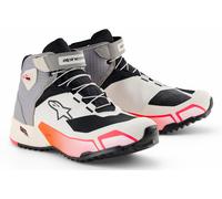Alpinestars Stella CR-X Drystar Ladies Motorcycle Shoes, grey-white-pink, size 36 for Women