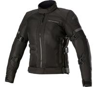 Alpinestars Stella Crosshill WP Air Ladies Motorcycle Textile Jacket, black, size XL for Women