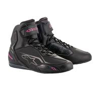 Alpinestars Stella Faster 3 Ladies Commuter Riding Black/Silver/Pink Shoe Boots
