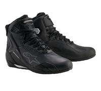 Alpinestars Stella Faster-4 Drystar Motorcycle Riding Shoes - Black / Silver