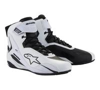 Alpinestars Stella Faster-4 Riding Motorcycle Urban Road Shoes - White / Black