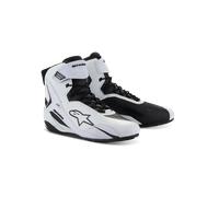 Alpinestars Stella Faster-4 Motorcycle Motorbike Shoes White Black