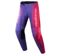 Alpinestars Stella Fluid Kepler Women's MX Trousers Purple/Rouge Red34 Purple,Rouge Red