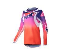 Alpinestars Stella Fluid Wurx Women's MX Jersey Multicolour/WhiteXL Multicolour,White