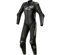Alpinestars Stella GP Plus Ladies 1-Piece Motorcycle Leather Suit, black-white, size 42 for Women