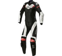 Alpinestars Stella GP Plus Ladies Two Piece Motorcycle Leather Suit, black-white-red, size 42 for Women