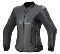 Alpinestars Stella GP Plus V4 Ladies Motorcycle Leather Jacket Black / Black