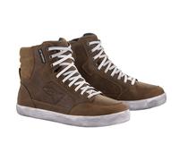 Alpinestars Stella J-6 Waterproof Ladies Motorcycle Motorbike Boots Brown
