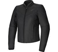 Alpinestars Stella Ladies Isla WR Motorcycle Motorbike Jacket - Black / Black