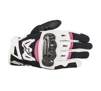 Alpinestars Stella Ladies SMX 2 Air Carbon V2 Motorcycle Gloves Black Fuchsia