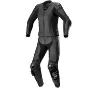 Alpinestars Stella Missile V2 Two Piece Womens Leather Suit, black, size 48