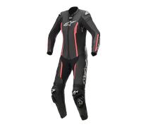 Alpinestars Stella Missile V2 One Piece Motorcycle Ladies Leather Suit, black-pink, size 40 for Women