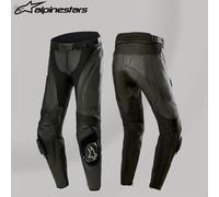 Alpinestars Stella Missile V3 Leather Motorbike Sports Women Pant Black