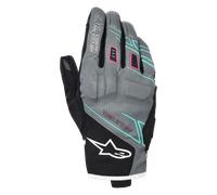 Alpinestars Stella Moblast WP waterproof Ladies Motorcycle Gloves, black-grey, size XL for Women