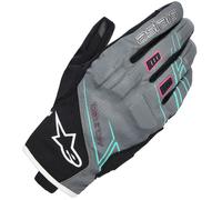 Alpinestars Stella Moblast WP waterproof Ladies Motorcycle Gloves, black/grey, size M