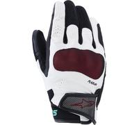 Alpinestars Stella Mogress Airflow Ladies Motorcycle Gloves, black-white-red, size 2XL for Women