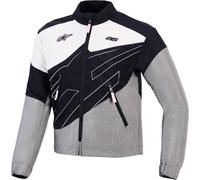 Alpinestars Stella Moshell Ladies Motorcycle Textile Jacket, black-grey-white, size S for Women