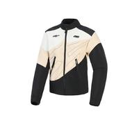 Alpinestars Stella Moshell Ladies Motorcycle Textile Jacket, black-white-beige, size M for Women