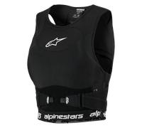 Alpinestars Stella Plasma Women's MTB Chest Protector Black/WhiteL Black,White