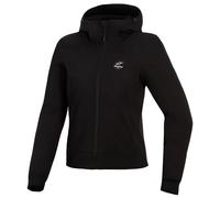 Alpinestars Stella Radium Tech Womens Motorcycle Riding Hoodie Jacket Black