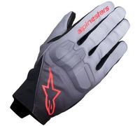 Alpinestars Stella Reef v2 Motorcycle Urban Gloves - Grey / Black / Pink Fluo