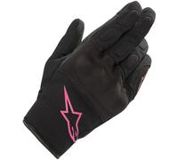 Alpinestars Stella S Max Drystar Ladies Waterproof Motorcycle Gloves, black-pink, size S for Women