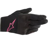 Alpinestars Stella S-Max Drystar® Motorcycle Gloves Black Pink