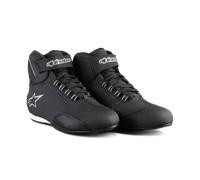Alpinestars Stella Sektor Waterproof Ladies Motorcycle Shoes, black-silver, size 37 for Women