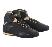 Alpinestars Stella Sektor Ladies Motorcycle Motorbike Shoes - Black / Champagne
