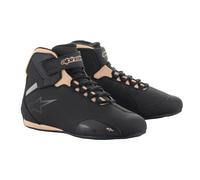 Alpinestars Stella Sektor Short Sports Ladies Motorcycle Boots Paddock Black