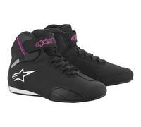 Alpinestars Stella Sektor Short Sports Ladies Motorcycle Boots Paddock Black
