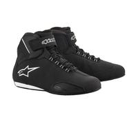 Alpinestars Stella Sektor Waterproof Ladies Motorcycle Shoes, black/silver, size 8 (40)