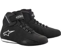 Alpinestars Stella Sektor Waterproof Ladies Motorcycle Shoes, black-silver, size 42 43 for Women