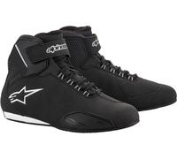Alpinestars Stella Sektor Waterproof Ladies Motorcycle Shoes, black-silver, size 37 for Women